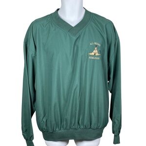 Vintage Munsingwear Pullover Windbreaker Mens Size L All Indians Rendezvous